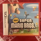 Rare Red Case New Super Mario Bros. 2006 Nintendo DS Game In Case tested works