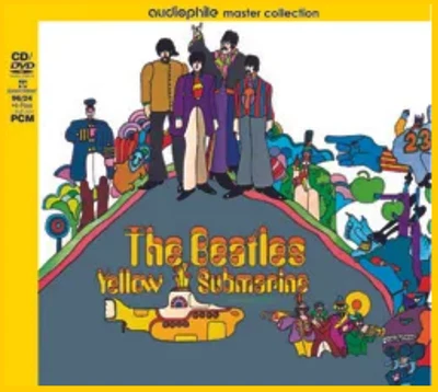 THE BEATLES / YELLOW SUBMARINE (AUDIOPHILE) CD+DVD NEW