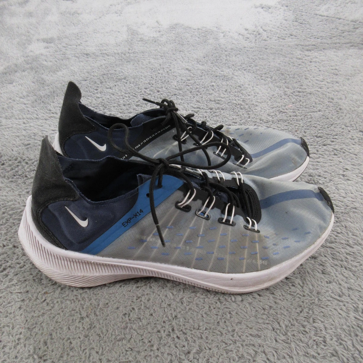 Nike Exp X-14 Photo Blue Volt-AO1554-400 Sz 12 Nike EXP-X14 Photo Blue Volt Running Shoes | Mercari main image 3