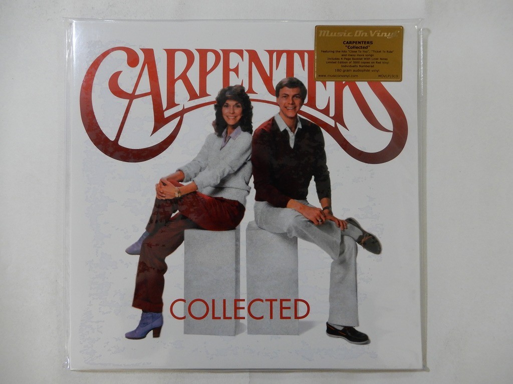 Carpenters Collected Music On Vinyl MOVLP1919 EU sealed,180g,numbered VINYL LP