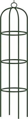 GARDEN OBELISK CLIMBING PLANT FLOWERS STEEL FRAME EASY ASSEMBLY GROW SUPPORT