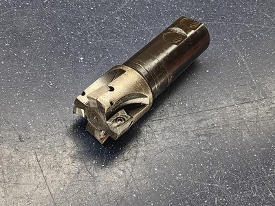 Iscar 1-1/2'' Dia Indexable End Mill Tooling E90AD-D1.50-W1.25 ADKT Insert 1.5