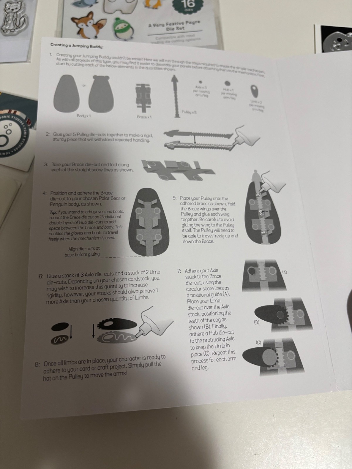 Festive Fayre Winter theme Card and Scrapbooking kit