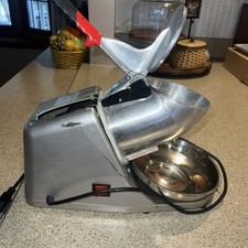Ice Shaver Machine Snow Cone Maker Shaved Ice **Read Description