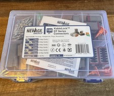 198pcs Deutsch Connector Kit KableLock 2 3 4 6 8 12 Pin Size 16 DT Connectors