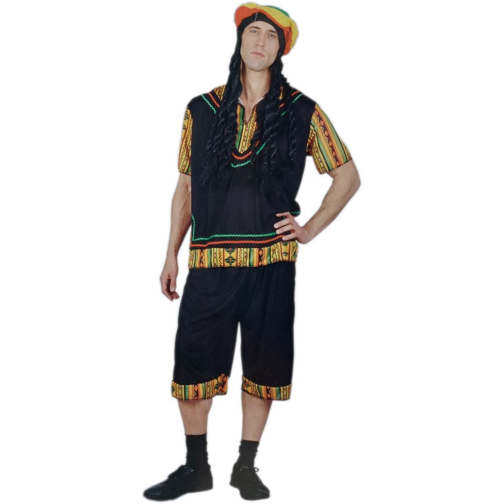 Wicked Costumes Male Rasta Guy Small