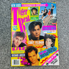 Tiger Beat Magazine October 1989 Kirk Cameron Johnny Depp Debbie Gibson NKOTB
