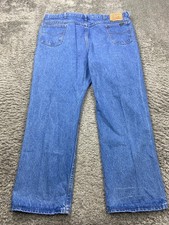 Vtg Sears Jeans Men 46x30 Western Roebuck Farm Workwear Denim Made In USA 70s
