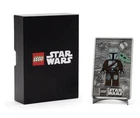 LEGO Insiders Star Wars Mandalorian & Grogu Metal Card w/stand NIB Pre-Order