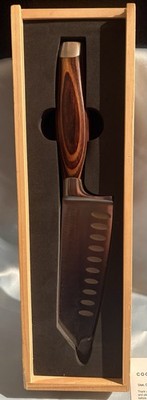 RARE, NEW Cook's Essentials 5.5  / 13cm KYOTSU Chef's Knife with Wooden Box