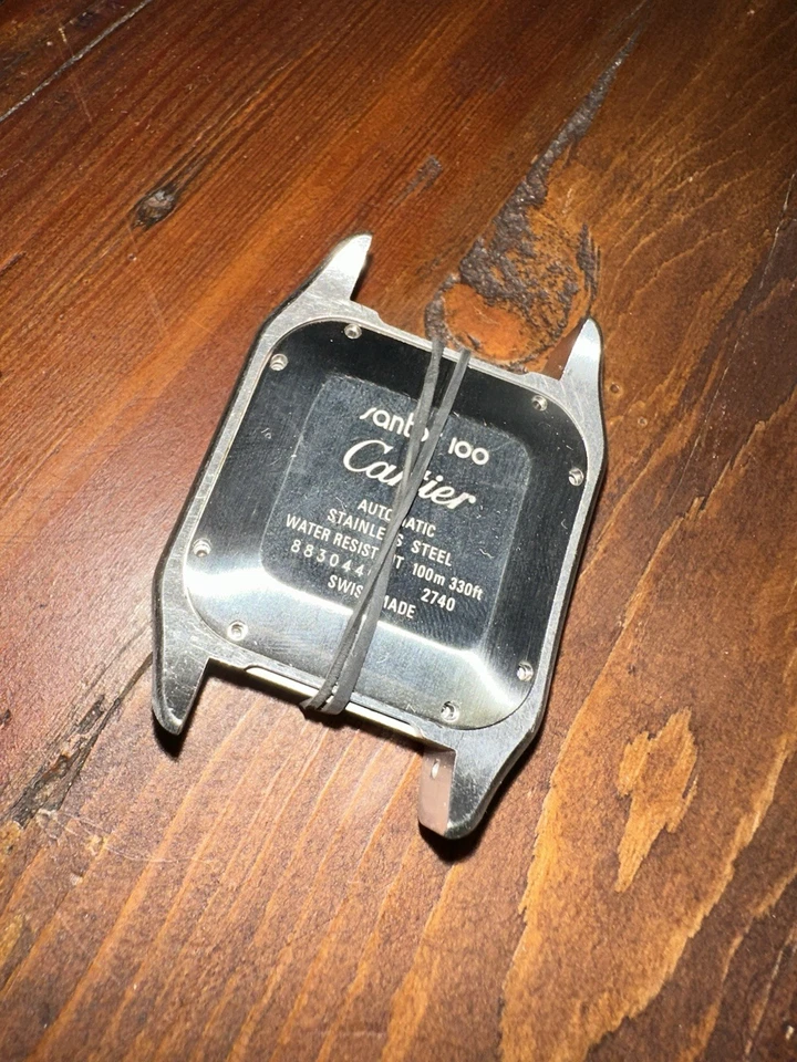 CARTIER SANTOS 100 CHRONOGRAPH CASE - Image 3 of 3