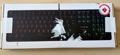CHERRY G80-3000N RGB MX Silent Red Kabelgebundene Mechanische Tastatur & MwSt.