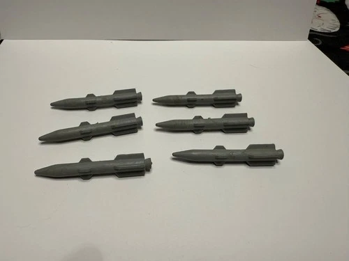 Vintage GI Joe Wolverine missiles parts/ weapons Hasbro original