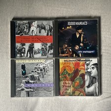 10,000 Maniacs CD Lot Of 4 MTV Unplugged One Time In Eden In My Tribe Blind Mans