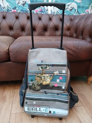 Vintage Wall-e Disney Pixar Roller Backpack Rucksack wallee selten