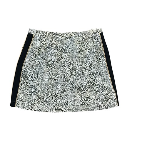 Falda corta Tail Tech para mujer talla grande corta marrón con estampado de animales bolsillos de golf - Imagen 2 de 4