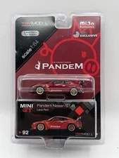 TSM Model 1:64 Scale Pandem Nissan GT-R Lava Red Die-Cast Model LIMITED 1/3000