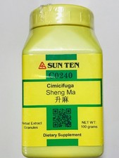 Sun Ten - Cimicifuga, Granules / Sheng Ma /    , C0240, 100g