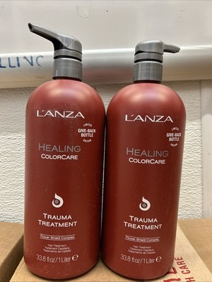 Lanza Healing ColorCare Color-Preserving Trauma Treatment, 33.8 oz  PACK OF 2