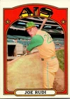 1972 Topps #209 JOE RUDI **CENTERED** NEAR MINT CONDITION