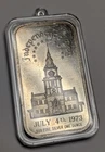 Vintage 1973 1 oz .999 Fine Silver Independence Day, July 4th 1973