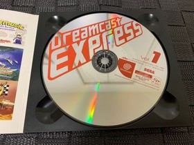 DC trial version software SEGA OFFICIAL CLUB DREAMCAST EXPRESS first issue SEGA