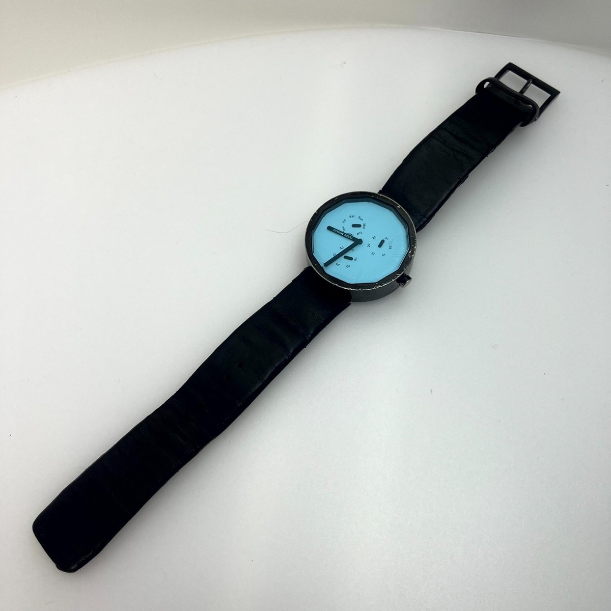 Seiko ISSEY MIYAKE TWELVE 365 Unisex Qz WATCH LEATHER NAOTO 
