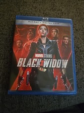Marvel BLACK WIDOW (Blu-ray + Digital, 2021) Scarlett Johansson Avengers
