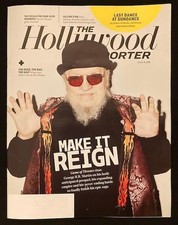 HOLLYWOOD REPORTER MAGAZINE GEORGE R.R. MARTIN GAME OF THRONES JANUARY 15, 2025