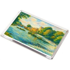 JUMBO MAGNET - Garrion Bridge, River Clyde, Larkhall - Vintage Art Style