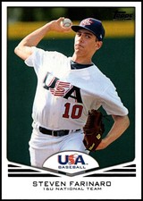 2011 Topps USA Baseball #USA-30 Steven Farinaro - FREE SHIPPING!