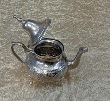 Teekanne aus Hotel Silber ( Alpaka ), &Auml;ltere arbeit