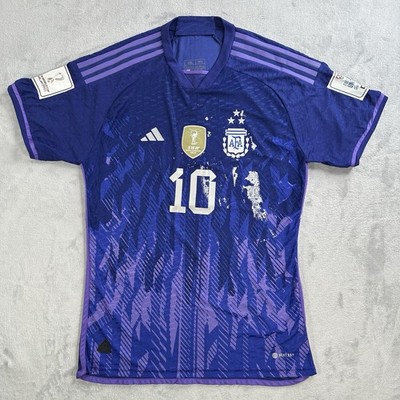 Adidas Argentina Messi #10 2XL HF1693 HEAT.RDY Away Jersey FIFA