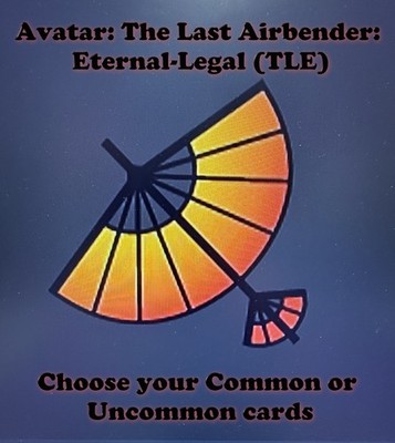 MTG Avatar TLE Commons and Uncommons Choose Your Card