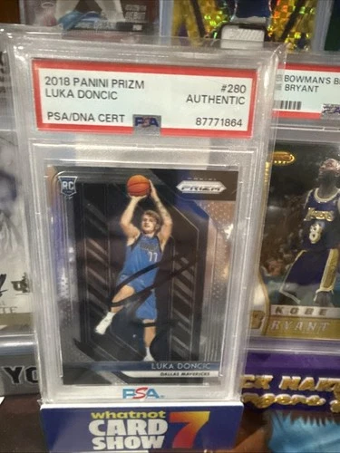 New ListingLUKA DONCIC SIGNED 2018-19 PANINI PRIZM ROOKIE AUTO PSA DNA AUTHENTIC MAVERICKS