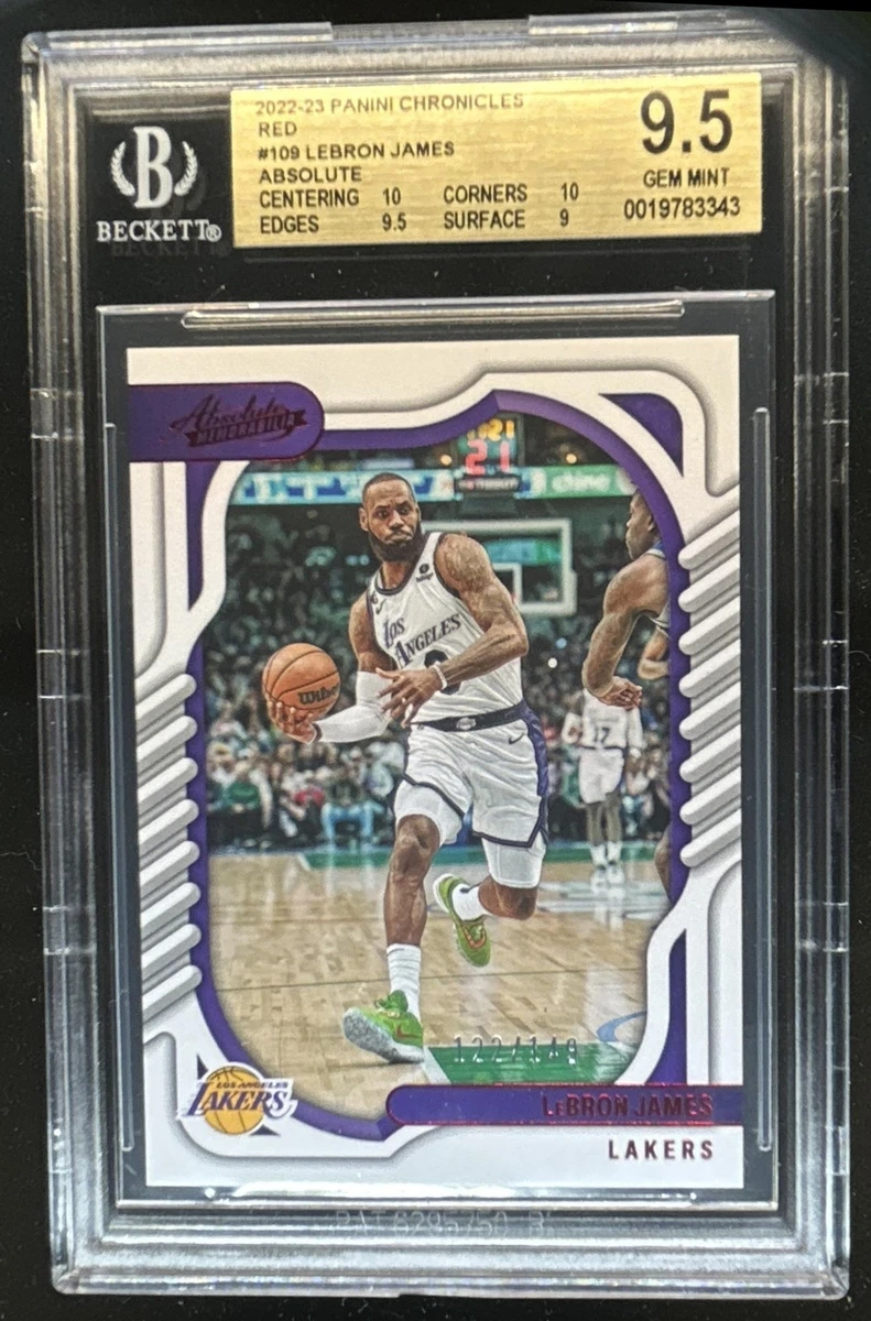 LeBron James Beckett Grading Services (BGS) 9.5 Graded Basketball