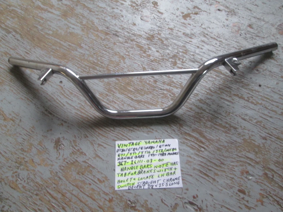 OEM Yamaha 1971 - 1983  JT1L JT2 JT2MX GT1 DT GT MX80 HANDLE BARS 367-26111-03 - Image 3 of 4