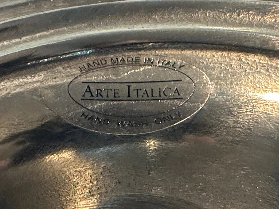 Arte Italica® P2307 Peltro Romano Pitcher, 46 oz., Silver-tone Pewter - ITALY - Image 2 of 4