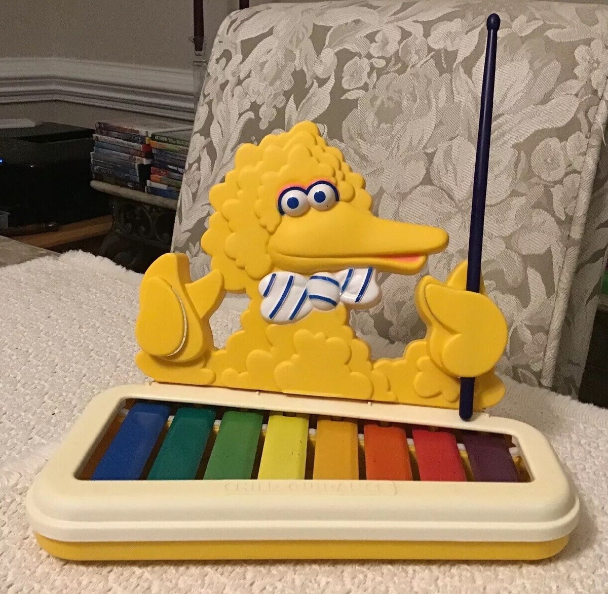 Sesame Street BIG BIRD XYLOPHONE - CBS Child Guidance Toys