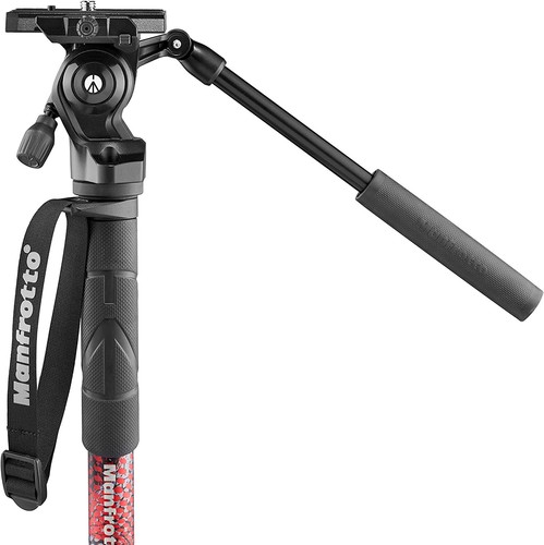 Manfrotto Element MII Video Kit Aluminium Fluid Monopod with Video Head, Slim an - Picture 7 of 9