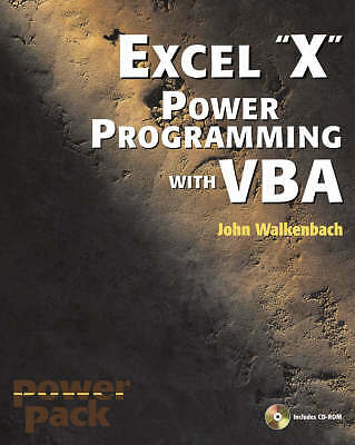 Excel 2003 Power Programming with VBA - Walkenbach, John - Paperback - 076454072
