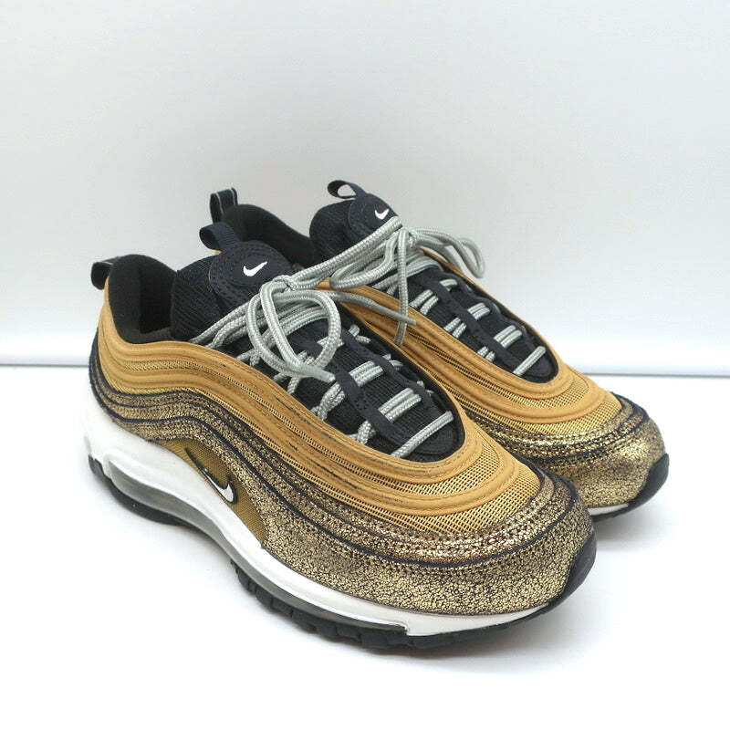 Nike Air Max 97 Metallic Gold Women's Sneakers Size 8.5 DO5881-700