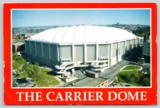 Postcard The Carrier Dome Syracuse University New York JMA Wireless Dome