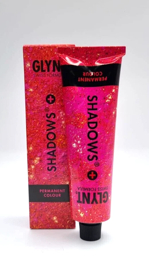 Glynt Shadows+ 100 ml – Permanente Haarfarbe mit brillanter Farbintensität Rot