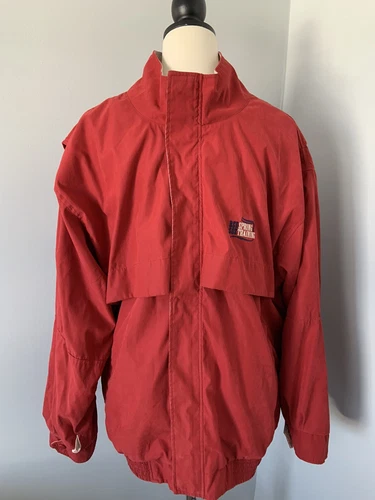 Mens Antigua Windbreaker Jacket Red Sox Spring Training Sz XXL Baseball MLB