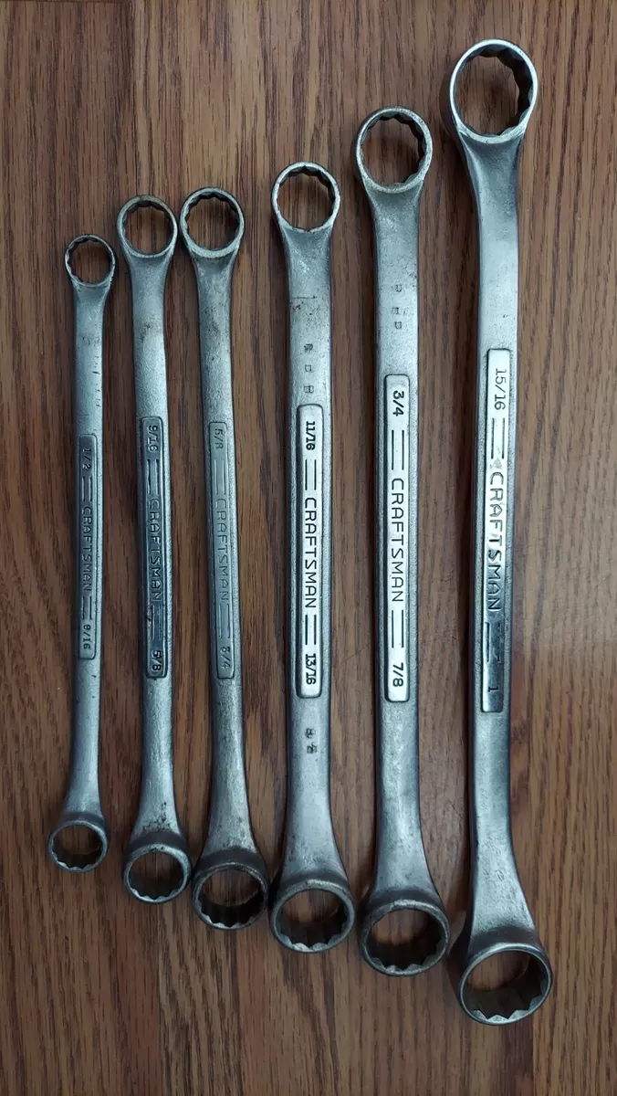 Craftsman box cheap end wrenches