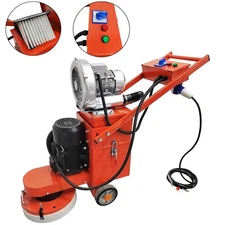 220V Concrete Floor Grinder with Fan Hand push Type 2500m²/8h Work Efficiency