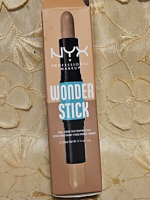NYX-Wonder Stick-Dual Ended Face Shaping Stick-fair/01-SEALED/DAMAGED BOX TAB!