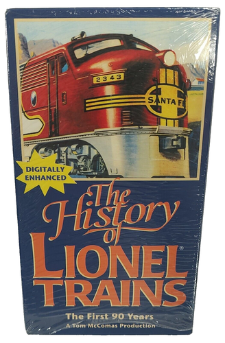 La historia de los trenes Lionel los primeros 90 años VHS 1999 modelo de ferrocarril 46 min - Imagen 2 de 4
