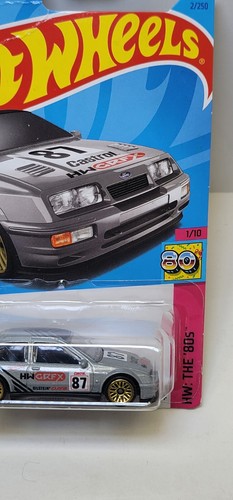 Hot Wheels 1987 Ford Sierra Cosworth #1/10 2022 The 80's - Picture 2 of 5